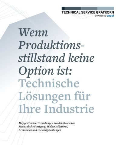 Technical Service Gratkorn - Whitepaper on maintenance and service in the industry Technical Service Gratkorn - Whitepaper on maintenance and service in the industry